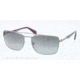Prada MINIMAL CONCEPT PR50QS Progressive Prescription Sunglasses PR50QS-LAI2D0-58 - Lens Diameter 58 mm, Frame Color Brushed Gunmetal Demi Shiny