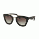 Prada ORNATE PR14SS Bifocal Prescription Sunglasses PR14SS-1AB0A7-49 - Lens Diameter 49 mm, Frame Color Black