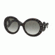 Prada ORNATE PR31PS Single Vision Prescription Sunglasses PR31PS-2AU0A7-55 - Lens Diameter 55 mm, Frame Color Havana