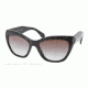 Prada POEME PR02QS Bifocal Prescription Sunglasses PR02QS-1AB0A7-56 - Lens Diameter 56 mm, Frame Color Black