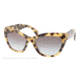 Prada POEME PR02QS Bifocal Prescription Sunglasses PR02QS-7S00A7-56 - Lens Diameter 56 mm, Frame Color Medium Havana