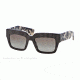 Prada POEME PR28PS Single Vision Prescription Sunglasses PR28PS-DHO4M1-51 - Lens Diameter 51 mm, Frame Color Brown