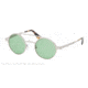 Prada PORTRAIT PR69OS Single Vision Prescription Sunglasses PR69OS-1AP1G2-45 - 