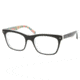 Prada PR01NV Progressive Eyeglasses - Top Black Serigraphy Frame / 52 mm Prescription Lenses, ABY1O1-5219