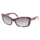 Prada PR03NS Bifocal Sunglasses - Top Mimetic Ruby/Ruby Frame / 57 mm Prescription Lenses, BF13M1-5718