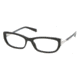 Prada PR03NV SV Prescription Eyeglasses - Black Frame / 55 mm Prescription Lenses, 1AB1O1-5517