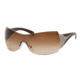 Prada PR 04IS Sunglasses Styles - Black Ebony Frame / Brown Gradient Lenses, 7N66S1-0138