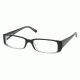 Prada PR07MV Bifocal Eyeglasses - Black Gradient Demo Lens Frame / 51 mm Prescription Lenses, ZXA1O1-5116