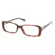 Prada PR11NV Progressive Eyeglasses - Dark Havana Demo Lens Frame / 52 mm Prescription Lenses, AB61O1-5216