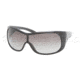 Prada PR 14LS Sunglasses Styles - Gloss Black Frame / Gray Gradient Lenses, 1AB3M1-0132