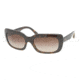 Prada PR23MS SV Prescription Sunglasses - Havana Brown Gradient Frame / 56 mm Prescription Lenses, 2AU6S1-5618
