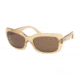 Prada PR23MS SV Prescription Sunglasses - Mink Brown Frame / 56 mm Prescription Lenses, AA79L1-5618
