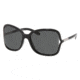 Prada PR 28LS Sunglasses Styles - Black Frame / Gray Lenses, 1AB1A1-5817