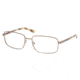 Prada PR 51NV Eyeglasses Styles - Brown Frame w/Non-Rx 55 mm Diameter Lenses, 1BI1O1-5517