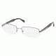 Prada PR58NV Progressive Eyeglasses - Gun Metal Frame / 52 mm Prescription Lenses, 5AV1O1-5218