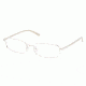 Prada PR59MV SV Prescription Eyeglasses - 1BC1O1 Silver Frame / 52 mm Prescription Lenses, 1BC1O1-5217