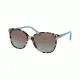 Prada PR01OS Sunglasses UAO4S2-55 - Spotted Opal Brown Frame, Blue Gradient Lenses