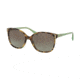 Prada PR01OS Sunglasses UEZ4K1-55 - Spotted Brown Green Frame, Green Gradient Lenses