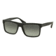 Prada PR01SS Progressive Prescription Sunglasses PR01SS-SL32D0-57 - Lens Diameter 57 mm, Frame Color Brushed Matte Black