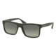 Prada PR01SSF Single Vision Prescription Sunglasses PR01SSF-TV42D0-57 - Lens Diameter 57 mm, Frame Color Brushed Matte Grey