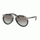 Prada PR01TS Sunglasses 1AB0A7-56 - Black Frame, Grey Gradient Lenses