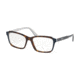 Prada PR01VV Prescription Eyeglasses, 53mm, Havana/Top Blue/Grey, PR01VV-W3C1O1-53-SV