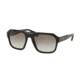 Prada PR02SS Progressive Prescription Sunglasses PR02SS-1AB0A7-55 - Lens Diameter 55 mm, Frame Color Black