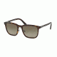 Prada PR02TS Single Vision Prescription Sunglasses PR02TS-2AU1X1-52 - Lens Diameter 52 mm, Frame Color Havana