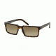 Prada PR03SS Single Vision Prescription Sunglasses PR03SS-2AU1X1-54 - Lens Diameter 54 mm, Frame Color Havana