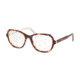 Prada PR03VV Eyeglass Frames CDK1O1-52 - Pink Havana/Top Bordeaux/Ivory Frame