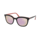 Prada PR03XS Sunglasses 541726-53 - , Grey Mirror Yellow Rose Lenses