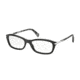 Prada PR04PV Prescription Eyeglasses 1AB1O1-52 - Black Frame