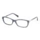Prada PR04PV Single Vision Prescription Eyeglasses JAX1O1-5417 - Lace Shade Frame, Demo Lens Lenses