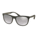 Prada PR04SS Progressive Prescription Sunglasses PR04SS-TKM1A0-57 - Lens Diameter 57 mm, Frame Color Matte Grey
