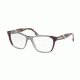 Prada PR04TV Progressive Prescription Eyeglasses VYN1O1-52 - Plum/grey/plum Frame