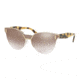 Prada PR04US Bifocal Prescription Sunglasses PR04US-VIQ4O0-43 - Lens Diameter 43 mm, Frame Color Transparent Brown