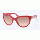 Prada PR05PS Bifocal Prescription Sunglasses PR05PS-RO20A5-55 - Lens Diameter 55 mm, Frame Color Top Red/orange