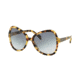 Prada PR05SSF Single Vision Prescription Sunglasses PR05SSF-7S04R2-56 - Lens Diameter 56 mm, Frame Color Medium Havana
