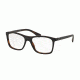 Prada PR05SVF Eyeglass Frames UBH1O1-55 - Top Black/matte Tortoise Frame