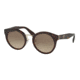 Prada PR05TS Single Vision Prescription Sunglasses PR05TS-2AU3D0-53 - Lens Diameter 53 mm, Frame Color Havana