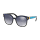 Prada PR05US Single Vision Prescription Sunglasses PR05US-SUI3A0-53 - Lens Diameter 53 mm, Frame Color Black/blue/yellow