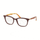 Prada PR05VV Progressive Prescription Eyeglasses, 53mm, Bordeaux, PR05VV-2701O1-53-PRO