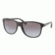 Prada PR06OS Sunglasses 1AB3M1-5717 - Black Frame, Gray Gradient Lenses