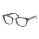 Prada PR06PV Eyeglass Frames 2AU1O1-5018 - Havana Frame