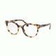 Prada PR06TVF Eyeglass Frames 7S01O1-52 - Medium Havana Frame