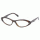 Prada PR08OV Progressive Prescription Eyeglasses 2AU1O1-5516 - Havana 