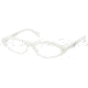 Prada PR08OV Progressive Prescription Eyeglasses 7S31O1-5516 - Ivory 