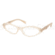 Prada PR08OV Progressive Prescription Eyeglasses GAD1O1-5516 - Sand Frame