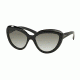 Prada PR08RS Progressive Prescription Sunglasses PR08RS-1AB0A7-57 - Lens Diameter 57 mm, Frame Color Black