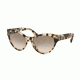 Prada PR08SS Single Vision Prescription Sunglasses PR08SS-UAO4K0-55 - Lens Diameter 55 mm, Frame Color Spotted Opal Brown